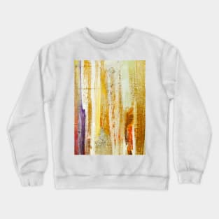 golden abstract painting Crewneck Sweatshirt